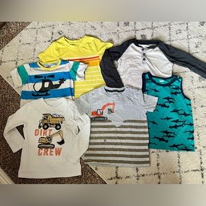 Boys 3T T- shirts, long sleeves, tops. Carters, Cat & Jack ect. Good condition